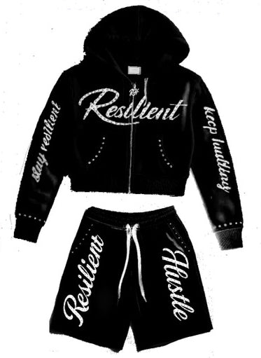 Resilient Hustle Men's Shorts Sets