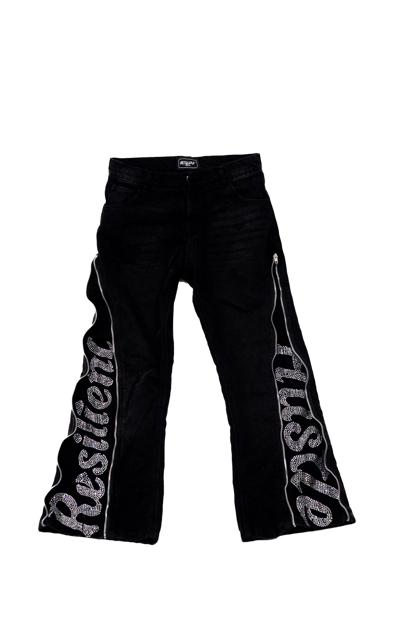 RHC Black Rhinestone Jeans