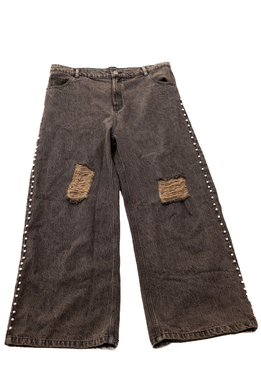 RHC Tan Washed Pearl Jeans