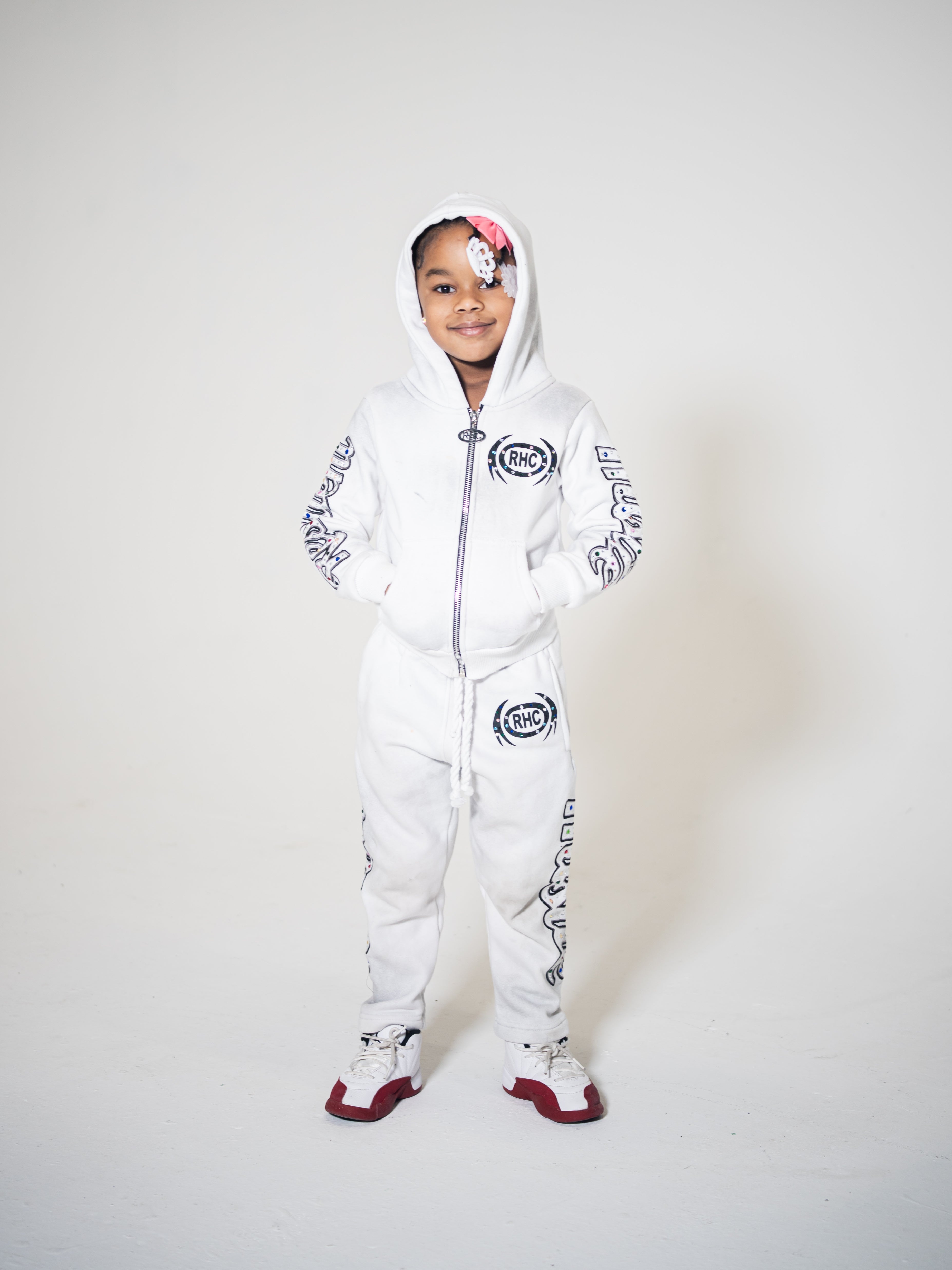 Core Prismatic Kid Sets - White