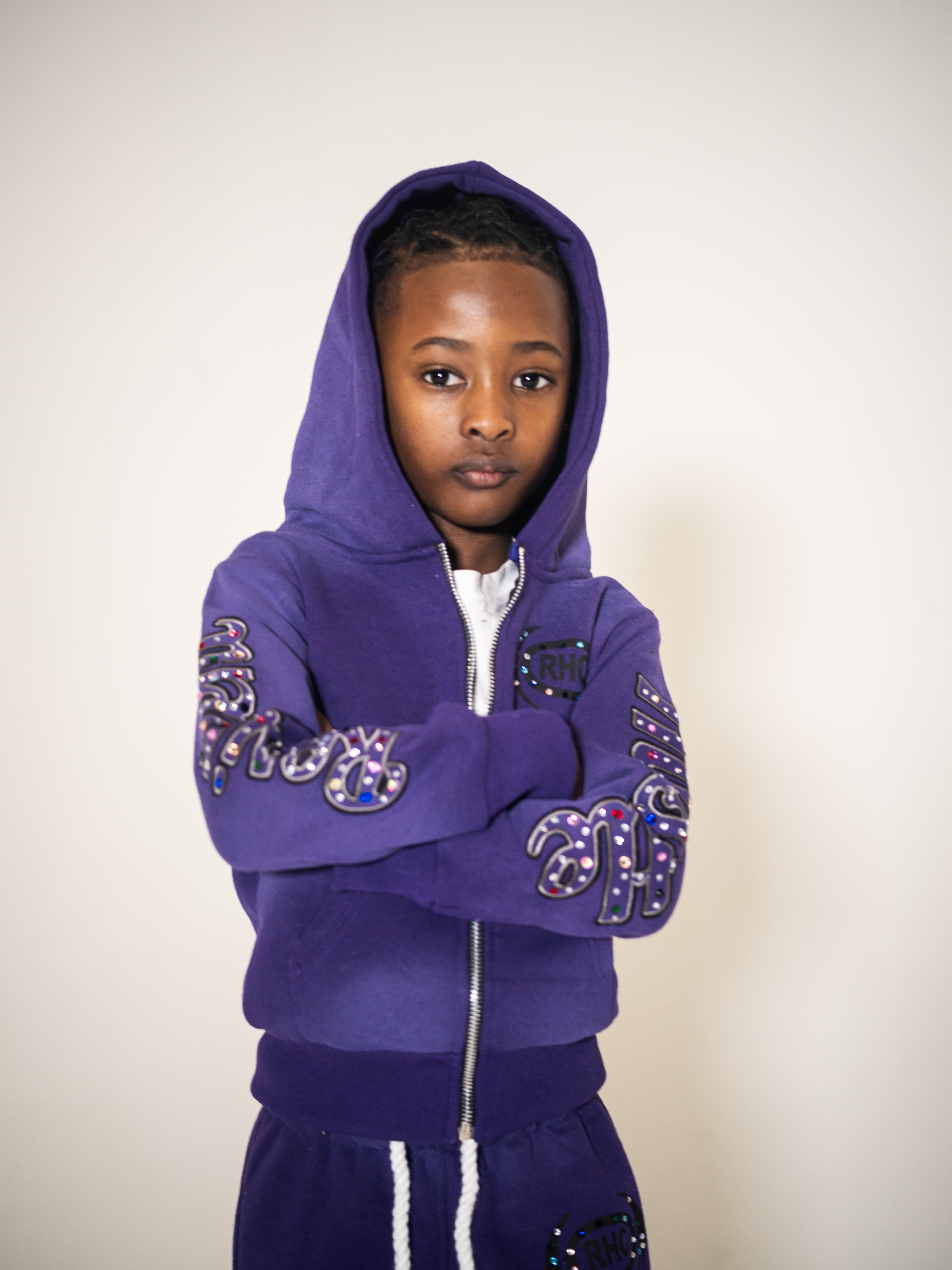 Core Prismatic Kid Sets - Purple