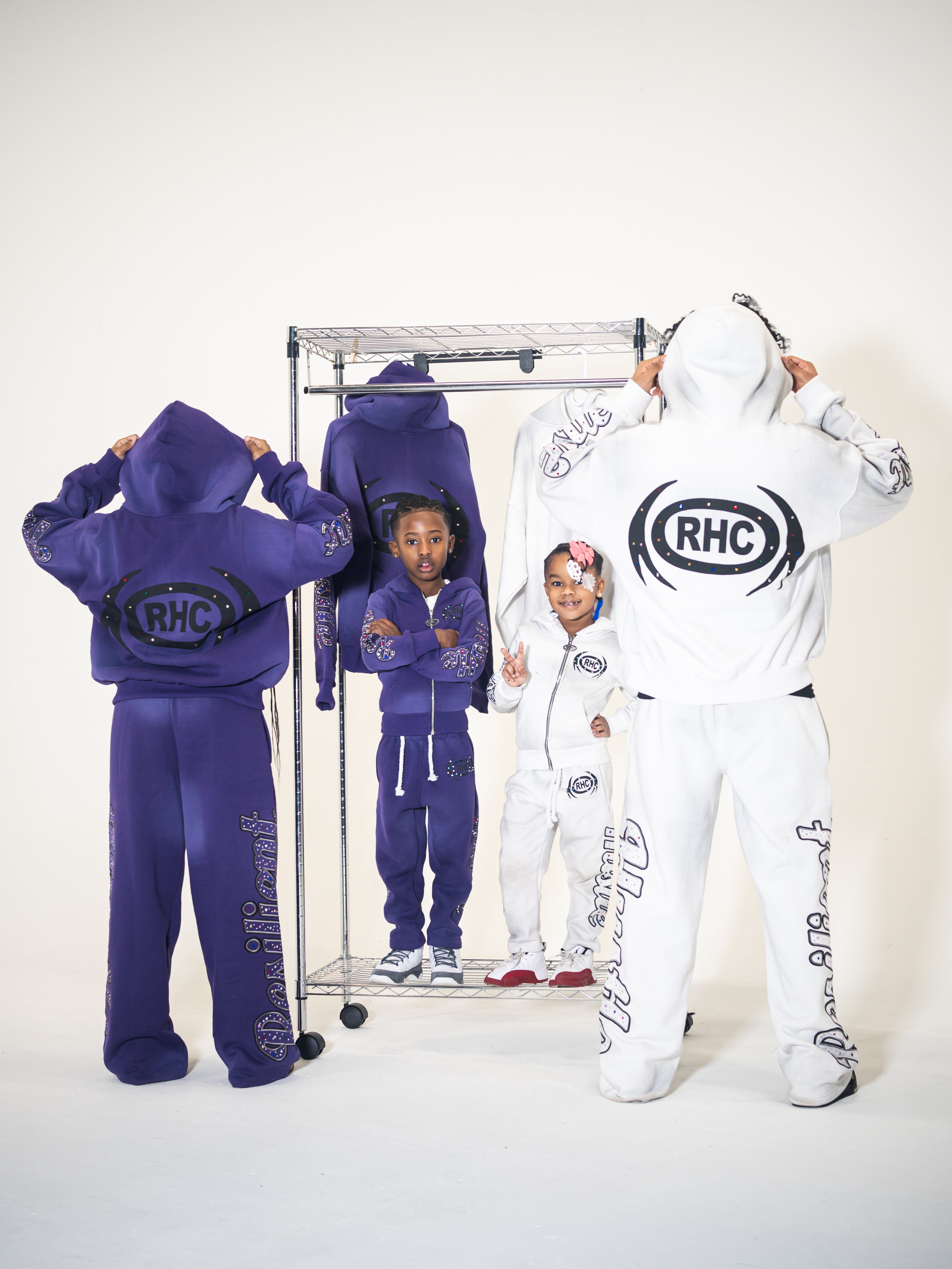 Core Prismatic Kid Sets - Purple